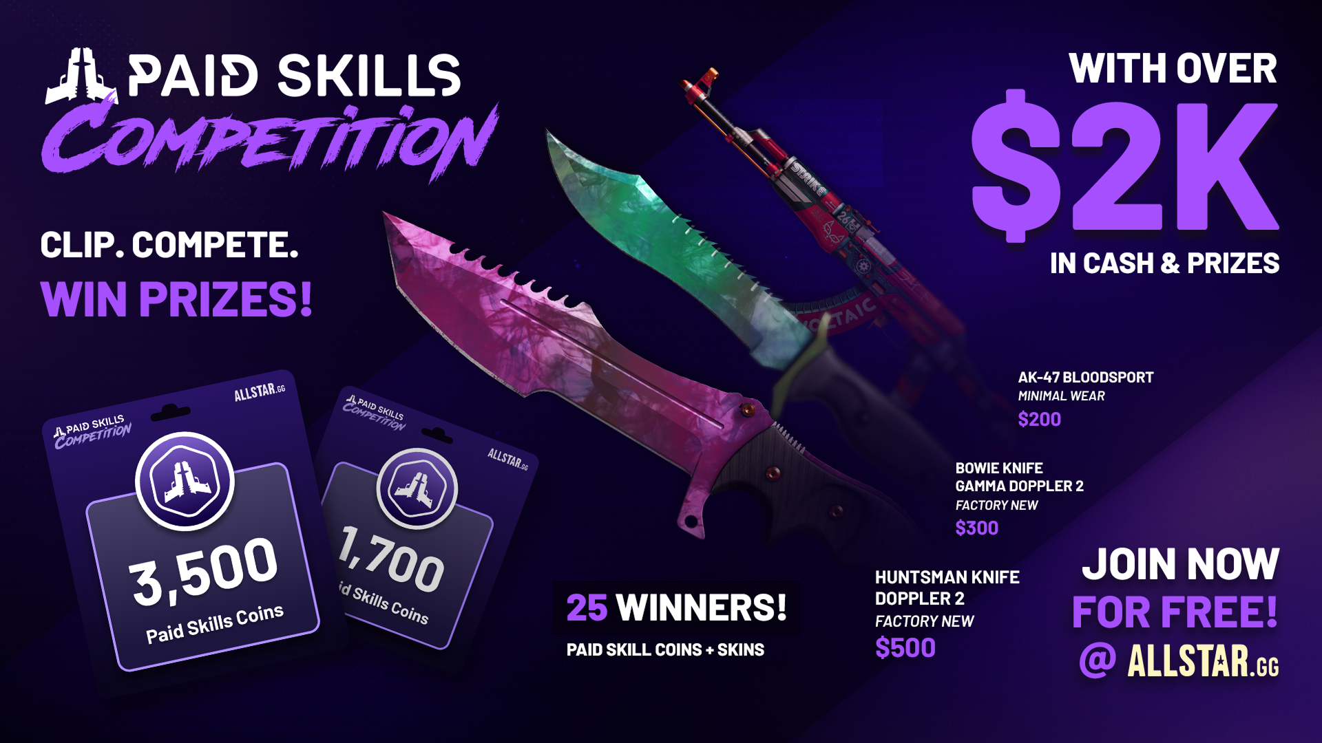 Allstar | Get your own in-game highlights, magically out of thin air.